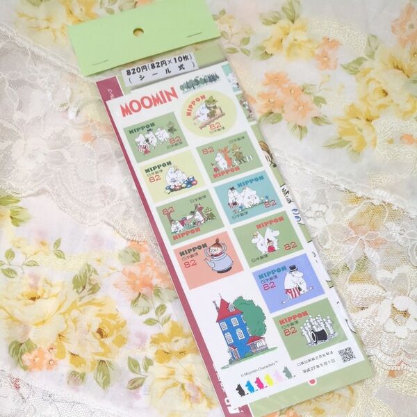ムーミン MOOMIN 82 ×10 1シート