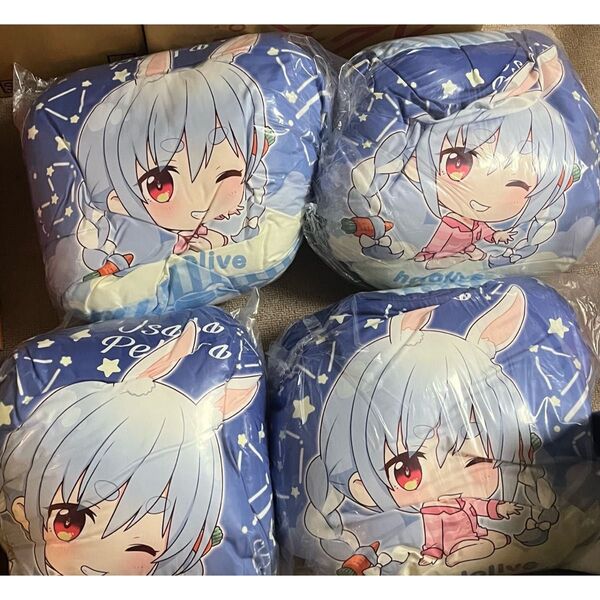 4個セット 兎田ぺこら ラウンドクッション if petit まとめ売り