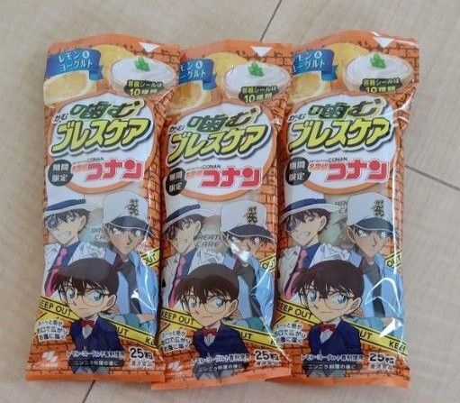 噛むブレスケア 名探偵コナン 25粒×3個