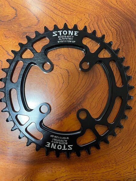STONE 76BCDラウンドチェーンリング XX1 40T