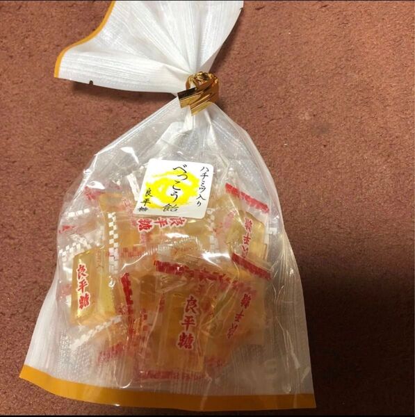 ハチミツ入り べっこう飴 良平糖 田村屋製菓 120g 原材料 国内製造砂糖 水飴 蜂蜜 素朴な味わい
