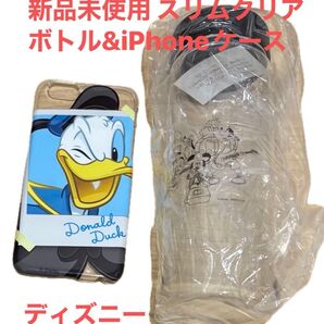 ドナルドダック iPhoneケースとビレッジバンガード ミッキーマウス タンブラー 2個セット 500 ディズニー 送料込