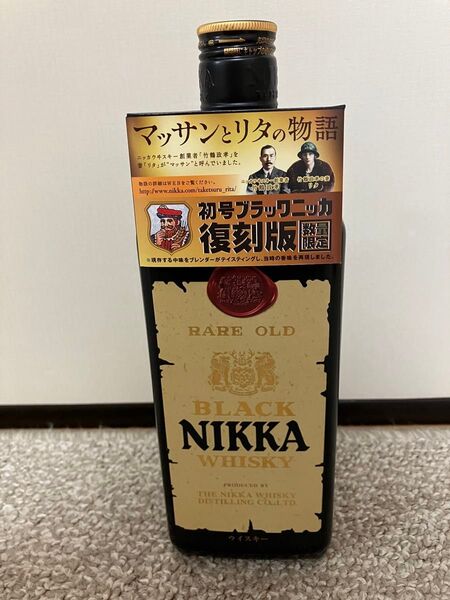 初号ブラックニッカ復刻版 BLACK NIKKA WHISKY