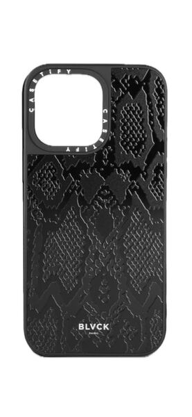 CASETiFY iPhone ケース iPhone12 スマホケース BLVCK ケースティファイ ブラック