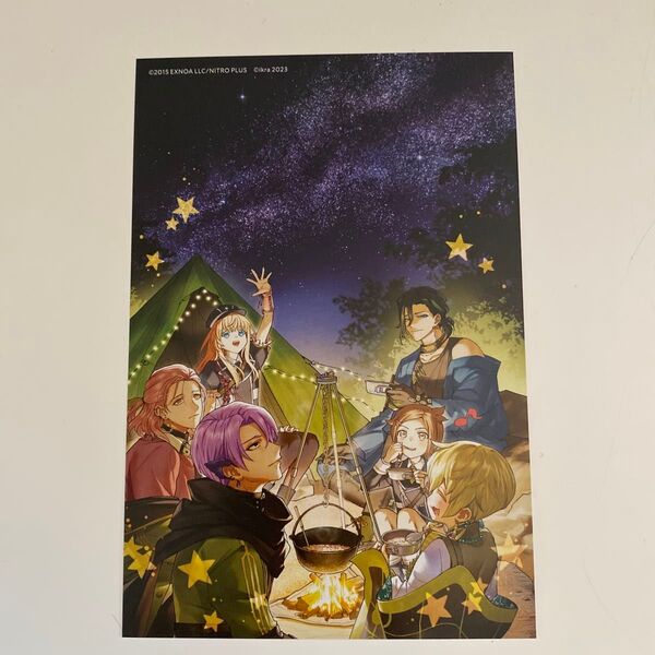 刀剣乱舞 刀剣野営 特装版 3巻 ポストカード 村雲江 五月雨江 乱藤四郎 太閤左文字 笹貫 包丁藤四郎 とうきゃん ポスカ