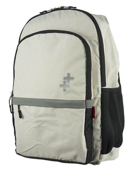 【MT-NET】防災リュックサック 避難バック 容量23.5L 反射テープ/防水カバー付き 新品