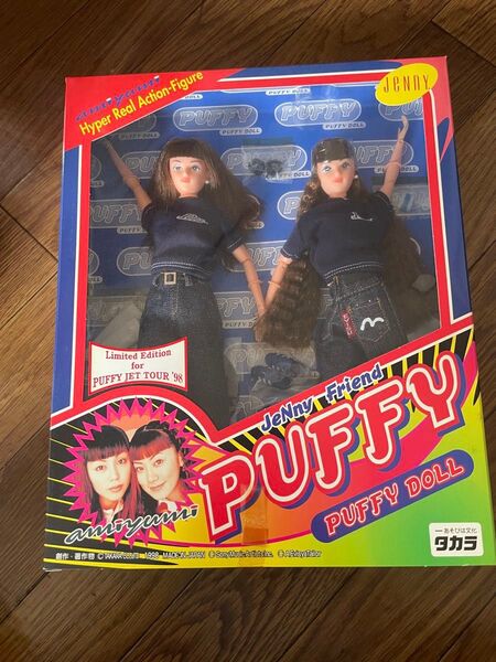 長期保管 タカラ ジェニーフレンド PUFFY JETTOUR 98 フィギュア タカラ トイ PUFFY ドール