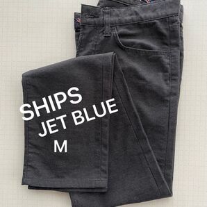 SHIPS JET BLUE パンツ ブラック系 MEDIUM