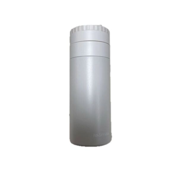 【新品未使用品】アイリスオーヤマ ステンレスマグボトル 350ml 真空断熱 ワンタッチ SB-Q350M マッドホワイト