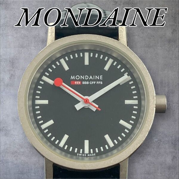 モンディーン QZ ブラック文字盤 EC-0QUARTZ レディース腕時計 8855000 3APY KMR