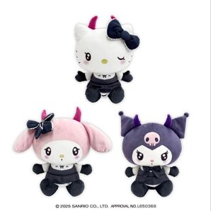 サンリオ ぬいぐるみ ネオゴシックデビルズドール キティ マイメロ クロミ 全3種