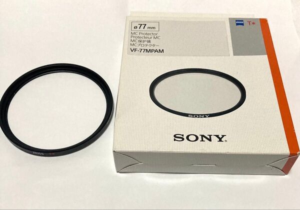 美品 SONY VF-77MPAM 77mm 77 フィルター zeiss