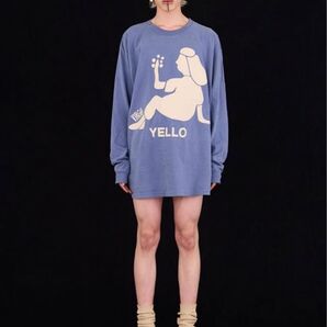 yello ノベルティ ロンT virgo 乙女座 2024ss XL 星あや