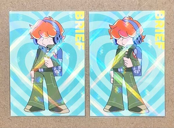 パンティ&ストッキング with ガーターベルト パンスト アニメジャパン ノベルティ ホログラムカード ブリーフ