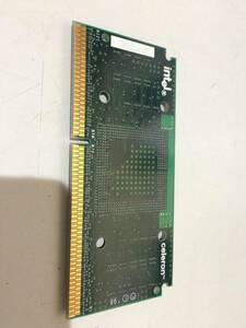 中古品 intel Celeron 400MHz L2:128KB FSB:66MHz 現状品②