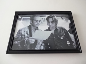  искусство рама §A4 сумма ( выбор возможно ) фотография постер есть § L тонн * John & John * Lennon § белый чёрный * монохромный * музыка * Vintage способ 