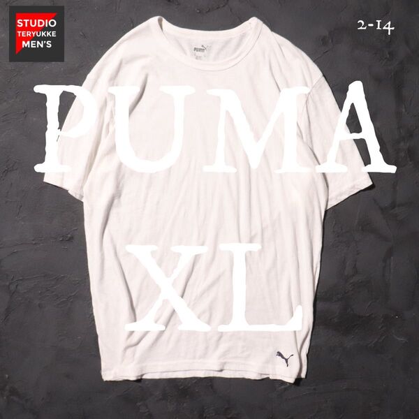 PUMA Tシャツ ワンポイント シンプルロゴ XL