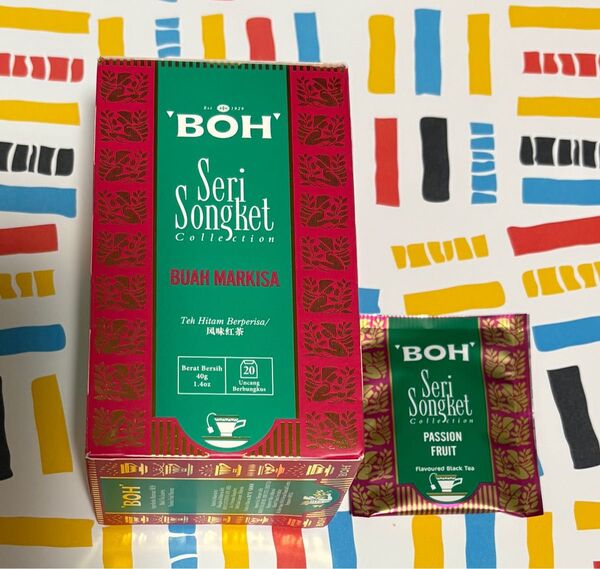 BOH 高級茶 紅茶 ボーティー パッションフルーツ マレーシア 1箱 (20パック)