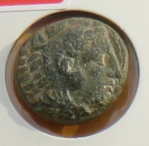 （189）　銅貨　アレキサンダー大王