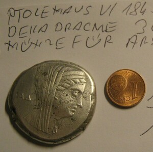 （38）　デカドラクマ銀貨アルシノエ2世　