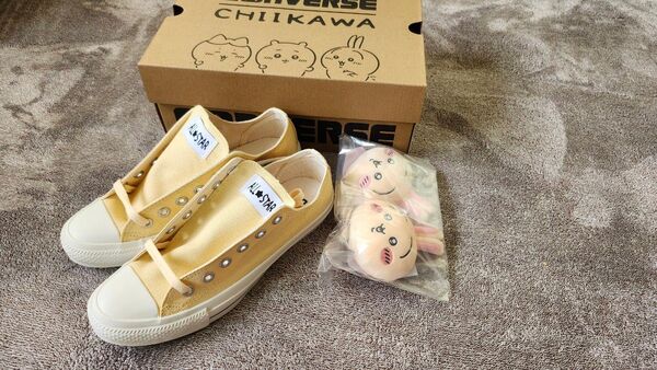 新品 コンバース ちいかわ うさぎ スニーカー 24.5cm