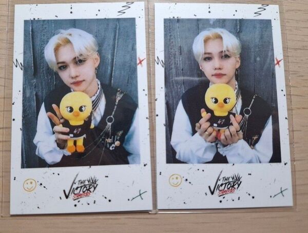 【クーポンご利用下さい】スキズ フィリックス ピリちゃん ポラロイド THE VICTORY straykids Felix