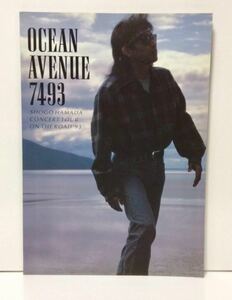 浜田省吾 '93 OCEAN AVENUE 7493 パンフレット