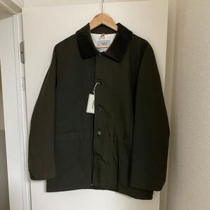 YAECA WRITE カバーオール(オイルド・オリーブ) オイルジャケット