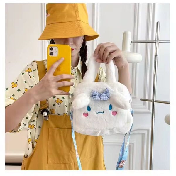 【大人気】シナモンロール ショルダーバッグ ハンドバッグ シナモンちゃん サンリオ【新品】