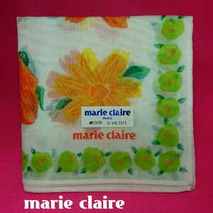 【未使用新品】　marie　claire　マリクレール　ハンカチ　6　8488