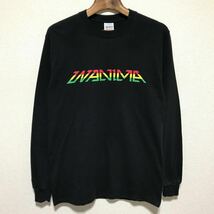 [即決古着]WANIMA/ワニマ/JUICE UP!! TOUR/END LONG SLEEVE/ロングスリーブTシャツ/ロンT/バンドT/長袖/ブラック/Sサイズ_画像1