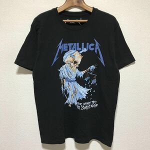 [即決古着]METALLICA/メタリカ/バンドTシャツ/半袖/ブラック/2017年コピーライト/BUDDYZ(バディーズ)製/Mサイズ