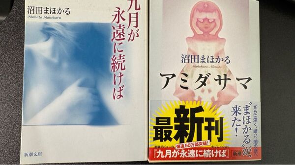 「九月が永遠に続けば」と「アミダサマ」沼田まほかる 2冊セット