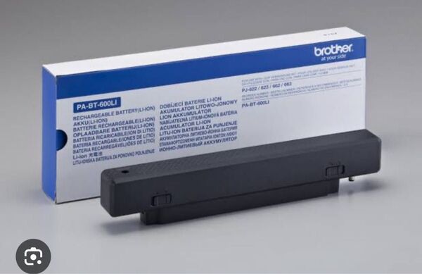 ブラザー brother PocketJetシリーズ PJ-663/PJ-623用 Li-ion充電池 PA-BT-600LI