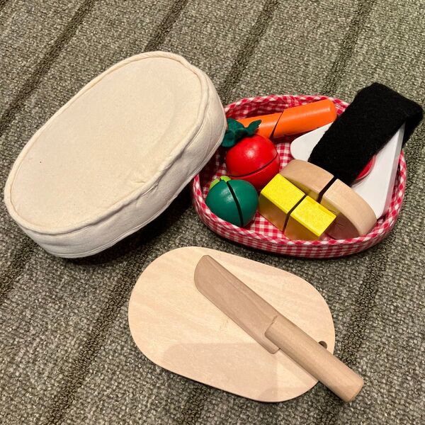 木製 お弁当箱 おままごと セット 木のおもちゃ