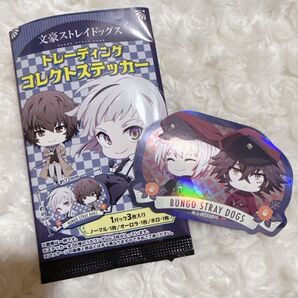 文豪ストレイドッグス トレーディングコレクトステッカー 猟犬 条野採菊&末廣鐵腸