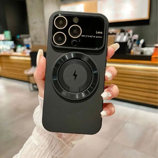 【最安値】iPhone15 ケース カバー レンズ保護 MagSafe充電 かっこいい お洒落