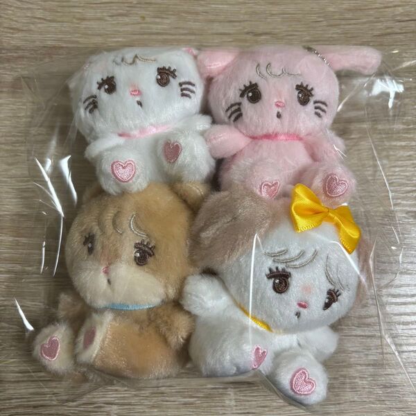mikko ガチャガチャぬいぐるみ 全4種(コンプリート)セット