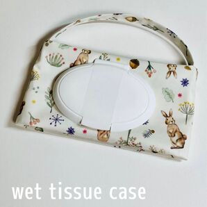 wet tissue case デコレクションズ☆Milky rabbit