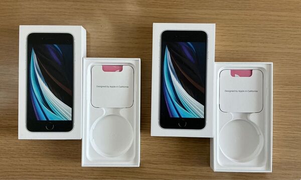 iphone Apple純正外箱 SE2(4.7インチ) アップルシール(未使用)有り 2箱