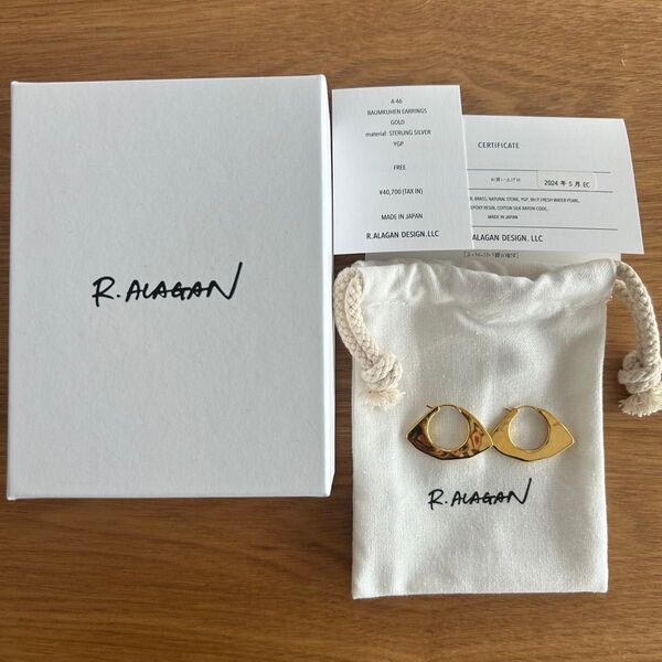 *再値下げしました*ralagan BAUMKUHEN EARRINGS GD