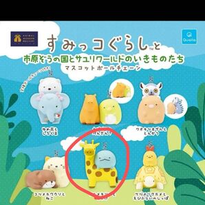 市原ぞうの国とサユリワールドのいきものたち マスコットボールチェーン