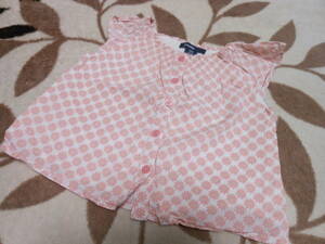 !1643 70.babyGAP sleeveless blouse pink flower 