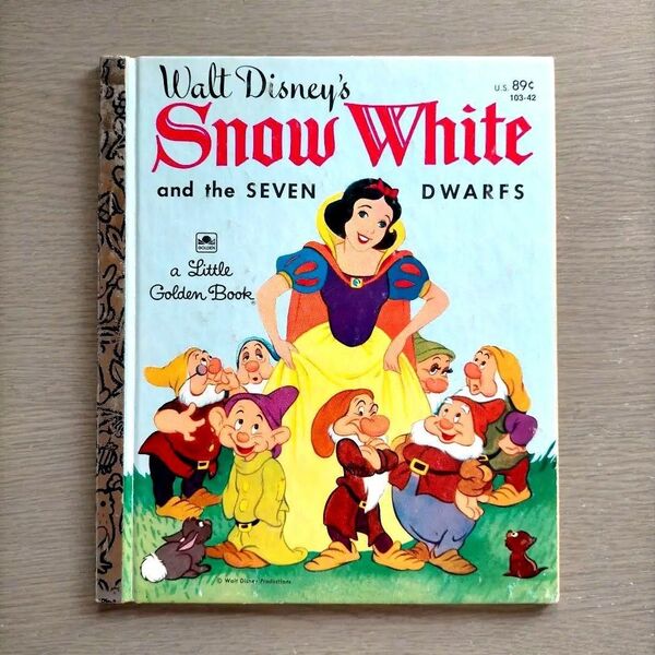 白雪姫 WALT DISNEY'S SNOW WHITE & THE ~ 絵本 Disney ディズニー 英語