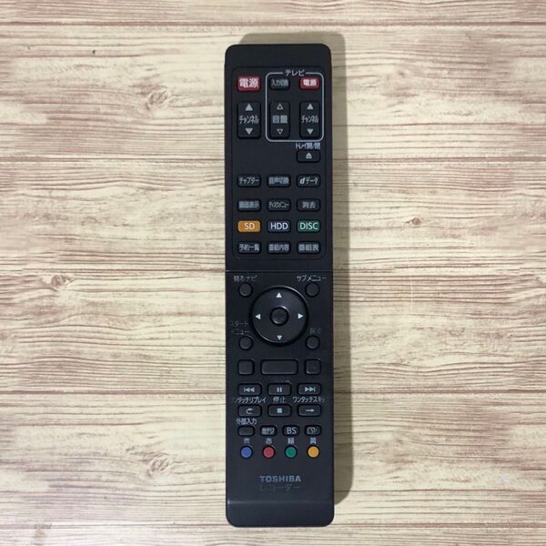 TOSHIBA ブルーレイレコーダー用リモコン SE-R0389