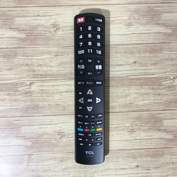 TCL 液晶テレビ用リモコン RC3100J02
