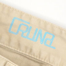 送料無料　オールシーズン CRUNA レディース パンツ 裾デザイン アンクルパンツ ベージュ サイズ48 イタリア製 **K690_画像6