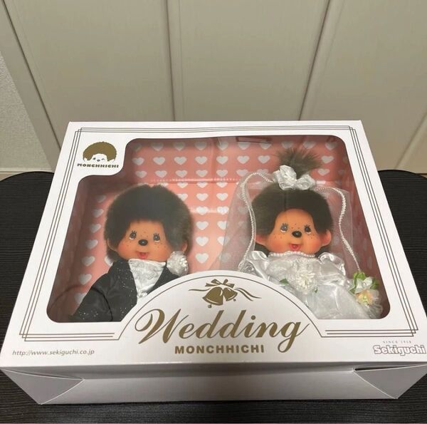【新品未開封】モンチッチ MONCHHICHI ウェディング モンチッチ セット ウェルカムドール ぬいぐるみ ブライダル 結婚式