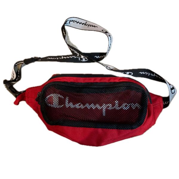 Champion ウエストポーチ レッド