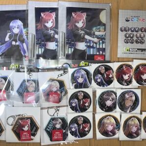 くじスクエア にじさんじ 星川サラ 叶 イブラヒム ラトナ・プティ 勇気ちひろ アクリルパネル 缶バッジ ステッカー